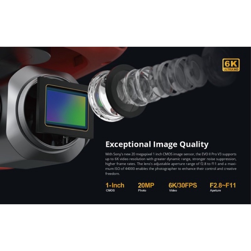 Combo Flycam Autel Evo 2 Pro V3 6K 40 phút 15Km - Chính hãng - Bh 12 tháng