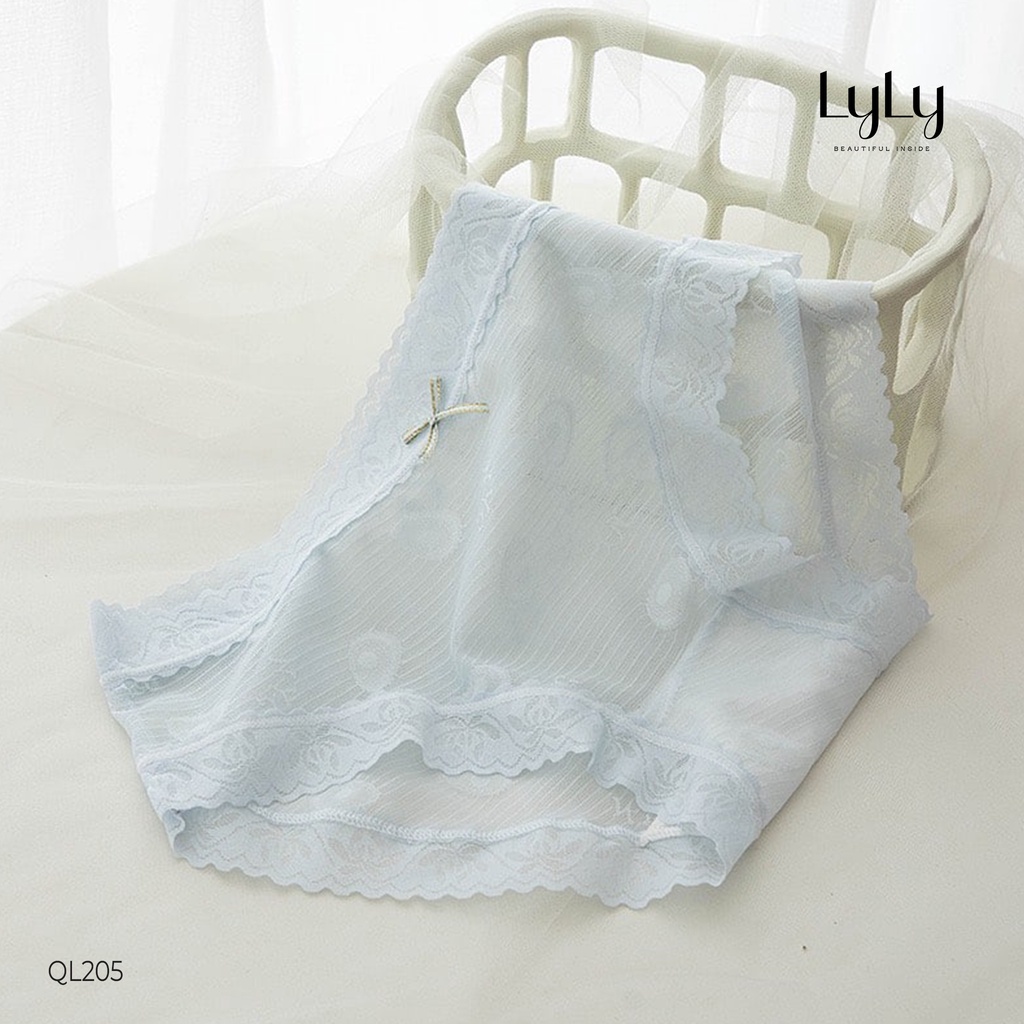 Quần lót nữ-quần lót ren mềm mại kháng khuẩn Lylylorem QL205