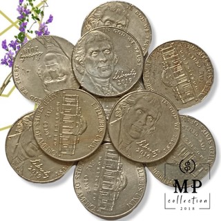 Đồng Xu 5 cent (Nickel) Đô la Mỹ Thật 100%