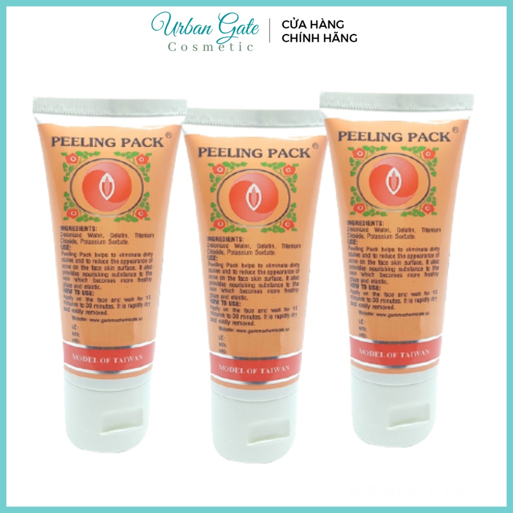 Kem lột mụn cám Peeling Pack / Mặt Nạ Lột Mụn Đầu Đen Gel lột mụn Peeling pack 50g
