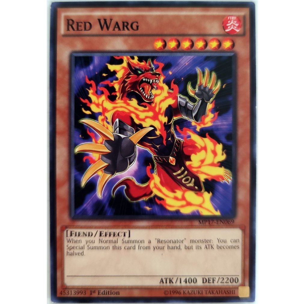 [Thẻ Yugioh] Red Warg |EN| Common
