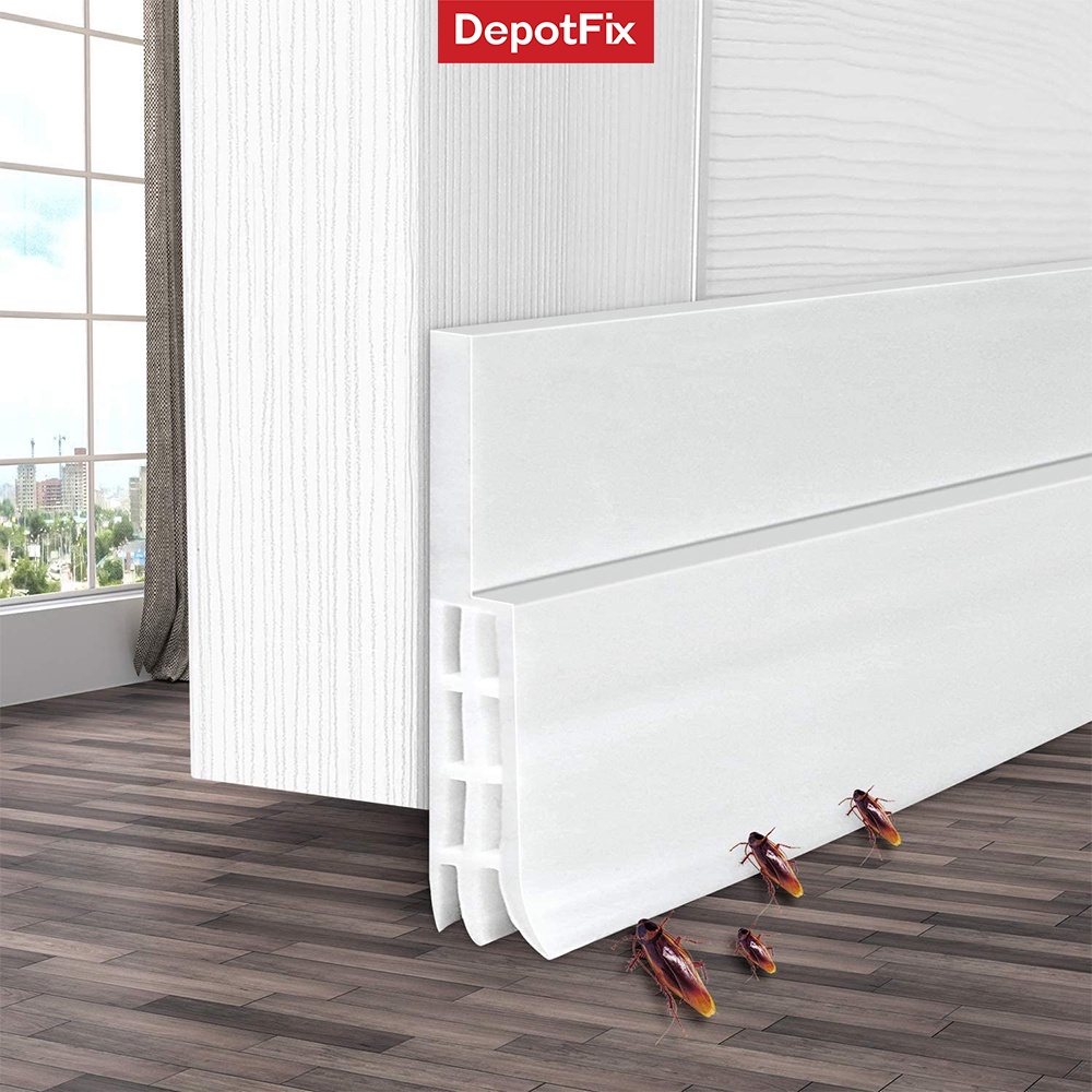 Ron Dán Chân Cửa Dày 6MM Cực Dính Chống Côn Trùng, Khói Bụi, Tiếng Ồn - DepotFix
