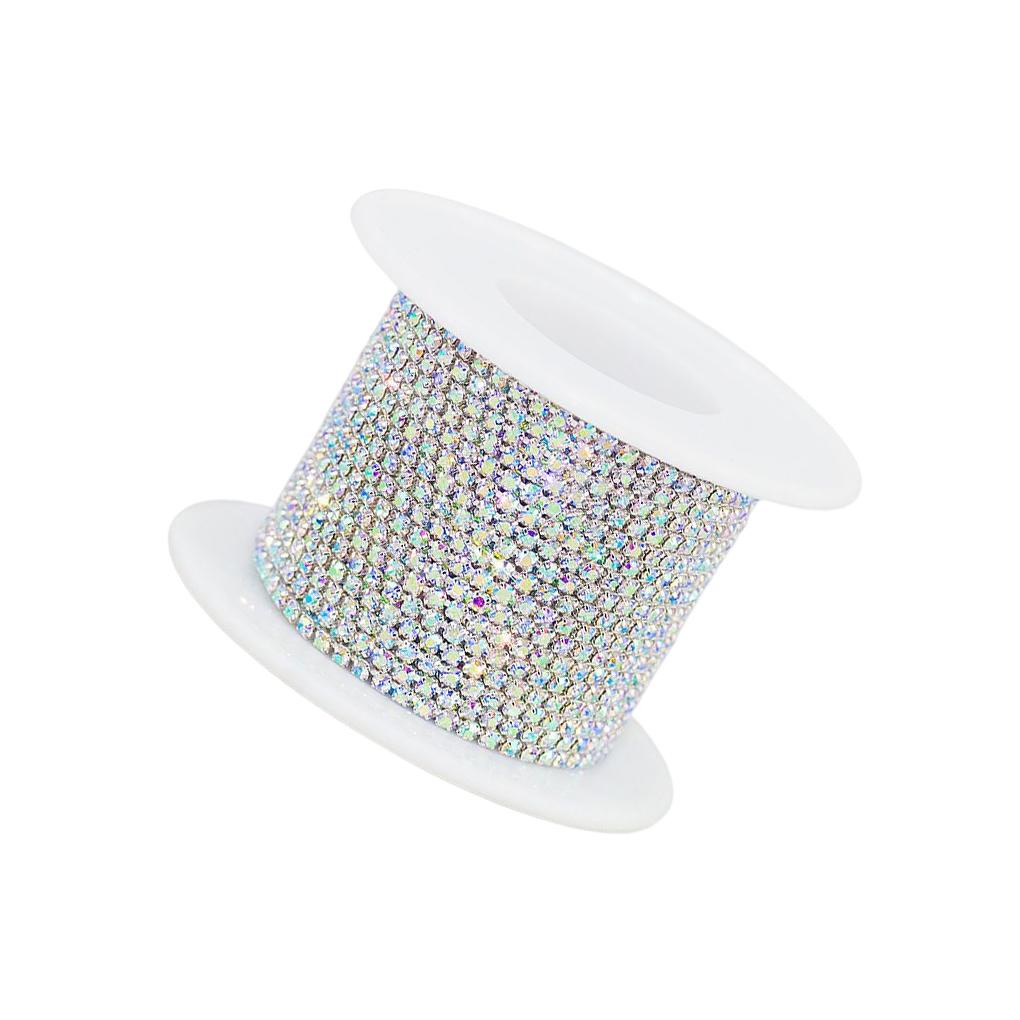 Phụ Kiện Dây Xích Đính Đá Dùng Trang Trí Móng Tay / Dây Chuyền DIY