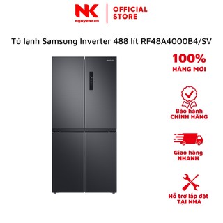 Tủ lạnh samsung inverter 488 lít rf48a4000b4/sv