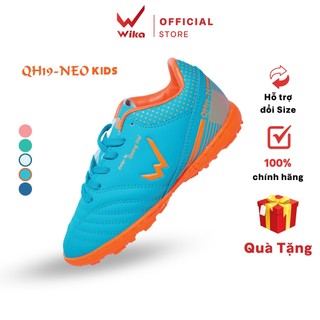 Giày đá bóng trẻ em wika quang hải qh19-neo kid chính hãng , da microfiber siêu êm