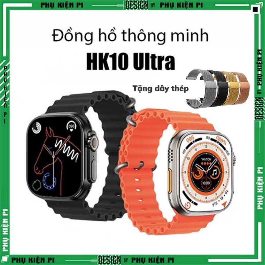 Đồng Hồ Thông Minh HK10 Ultra Seri 8 Ultra Size 42MM / Đồng Hồ Kết Nối Bluetooth Nghe Gọi Nhận Tin Nhắn