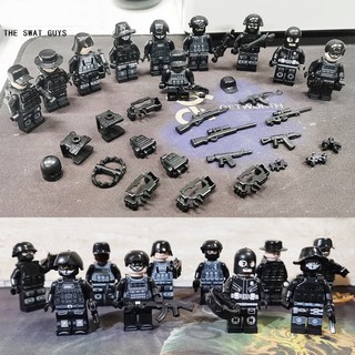 Bộ lego SWAT - Ninja Go - Mô hình đồ chơi lắp ráp nhân vật - nhân vật Non - lego Minifigures