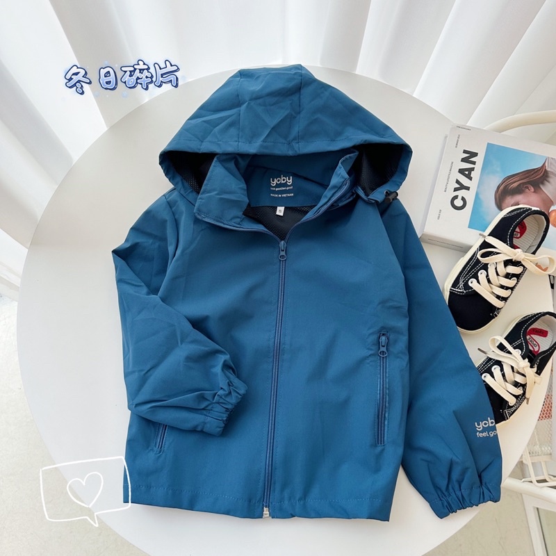 Áo gió cho bé trai gái