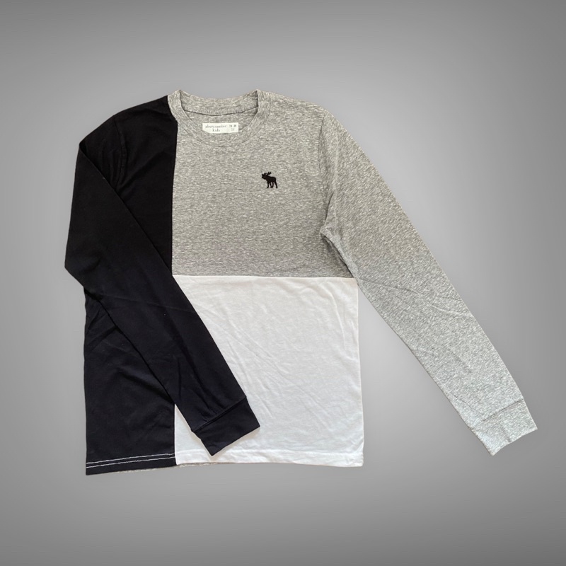 Áo thun bé trai Abercrombie kids tay dài phối màu 3MPT (18-60kg)