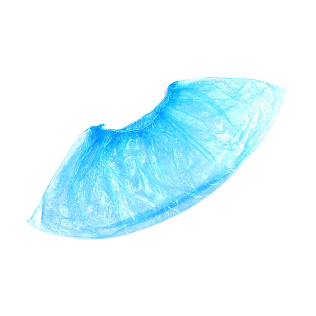 Bộ 100 Vỏ Bọc Giày Chống Bụi Không Thấm Nước Dùng Một Lần Tiện Lợi