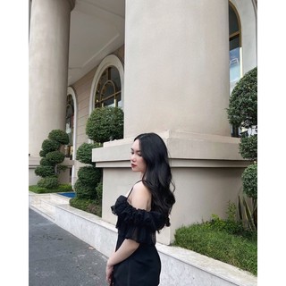 CHLOE TOP - Áo phối tay bồng