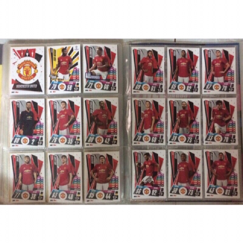 Bộ thẻ cầu thủ Manchester United