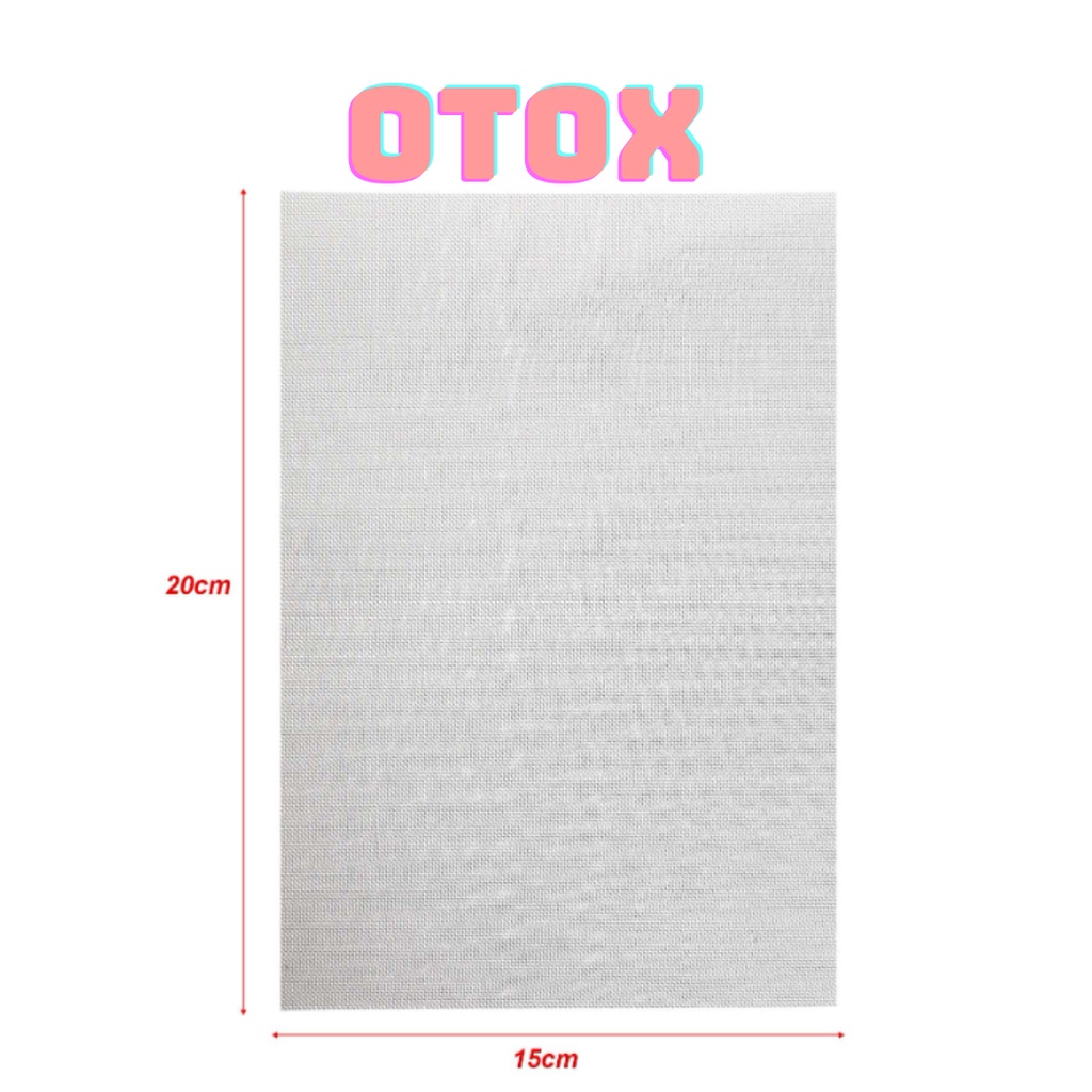 Lưới thép không gỉ hàn nhựa ô tô 3 miếng 20x15cm