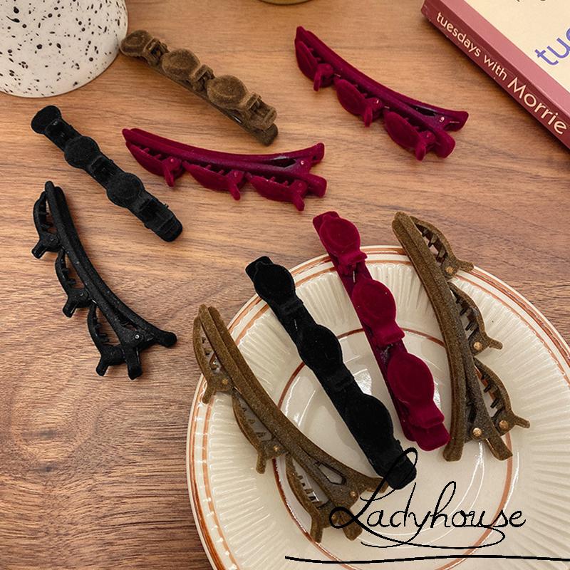 Kẹp Tóc Màu Trơn 9cm Thời Trang Dành Cho Nữ