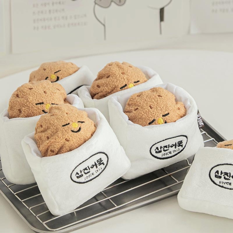 Đồ Chơi Nhồi Bông Hình Chó Vui Nhộn Dành Cho Thú Cưng