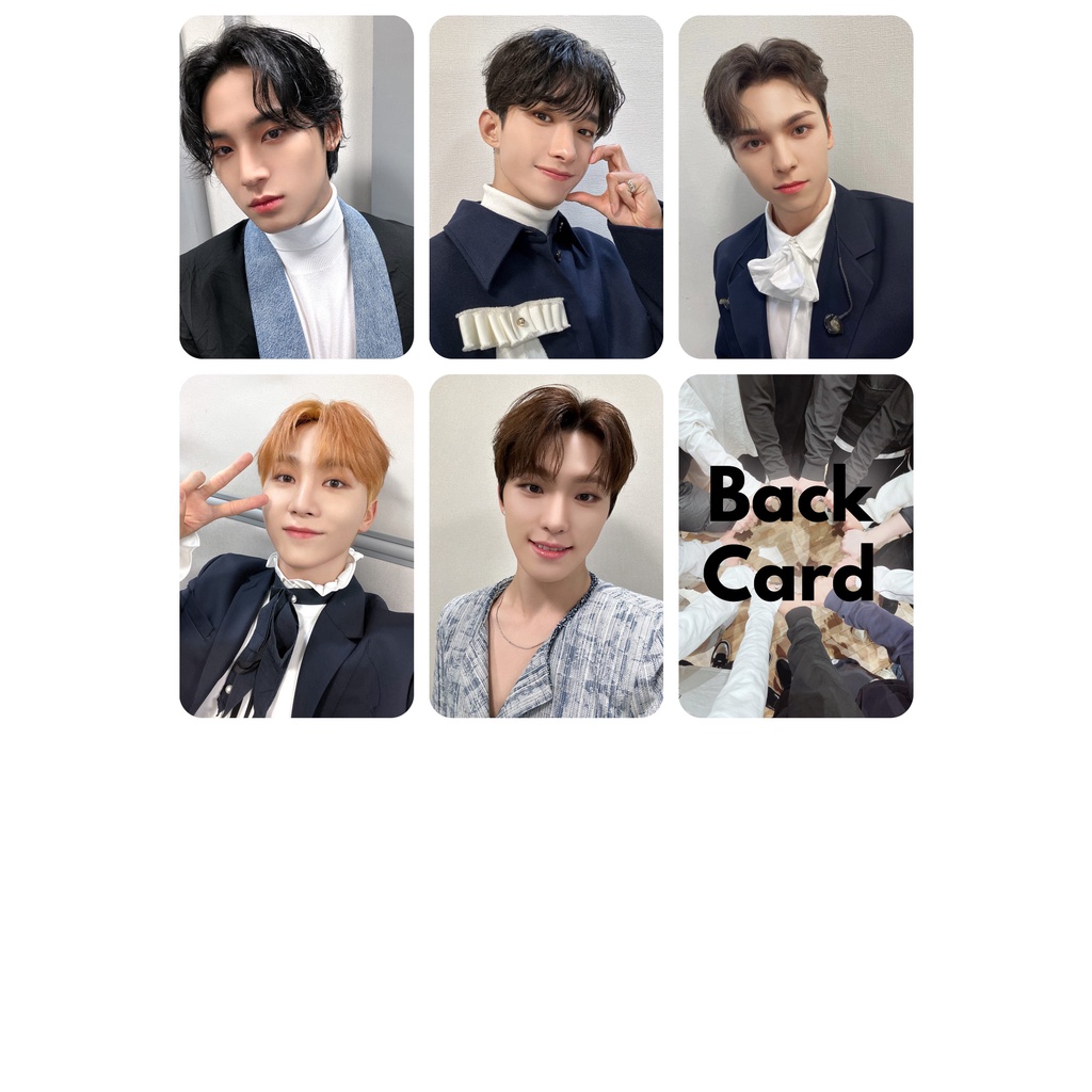 Set 26 card giấy bo góc in 2 mặt ảnh nhóm Seventeen - BE THE SUN