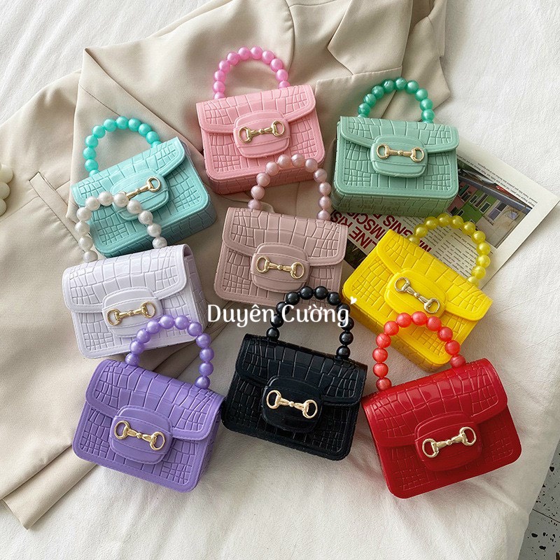 [Silicone quai ngọc] Túi đeo chéo mini chất liệu silicon siêu bền giá rẻ DUYÊN CƯỜNG