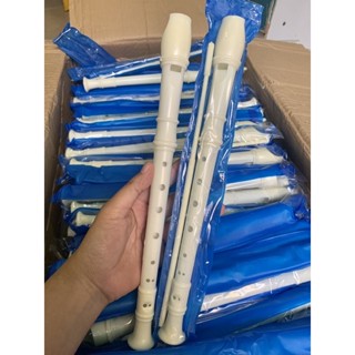 Sáo recorder 8 lỗ phục vụ lớp 4,5,6,7 cho học sinh (tặng túi và que vệ sinh)+freeship mã 9