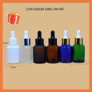 Vỏ chai serum vai vát 30ml