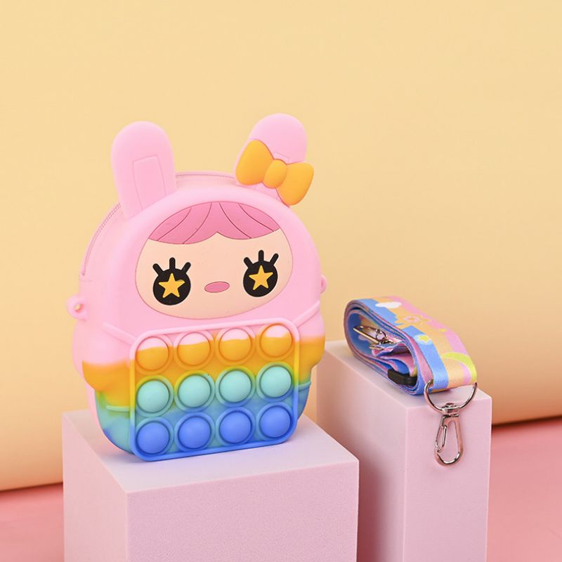 Túi pop it cho bé siêu cute