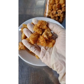 Tóp da giòn mắm tỏi (hủ 350g)
