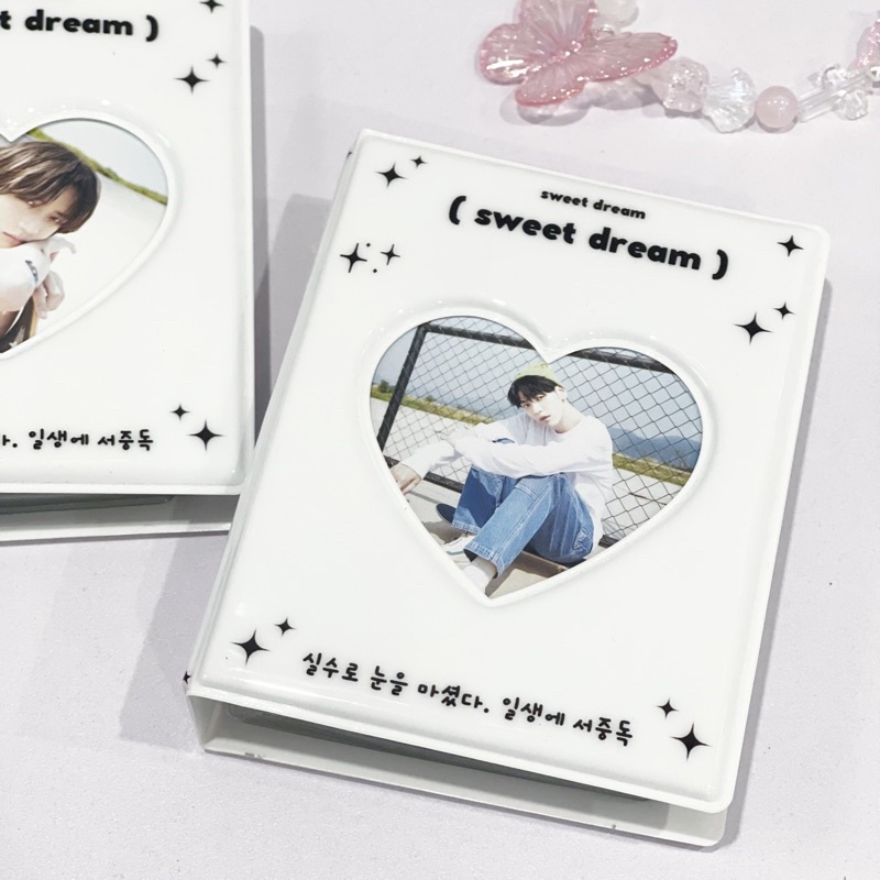 Album Ảnh 3 Inch Sweet Dream 40 Ngăn PVC đựng ảnh thẻ