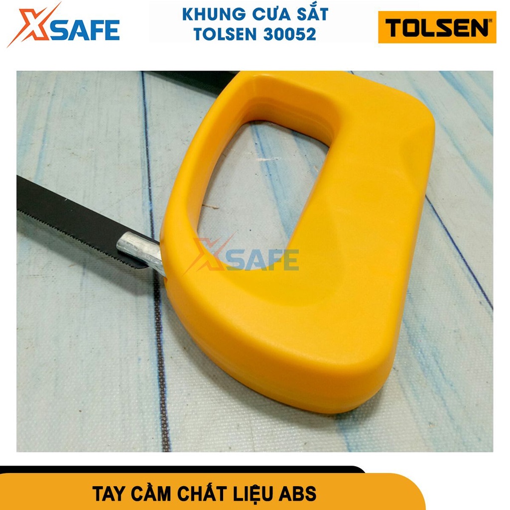 Khung cưa cầm tay Tolsen 30052 kích thước 300mm, khung thép chắc chắn, tay cầm nhựa ABS - chính hãng