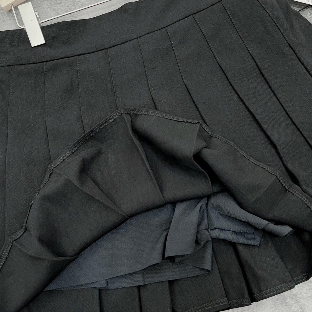 Chân váy xếp ly big size 60 -95kg tennit có lot trong