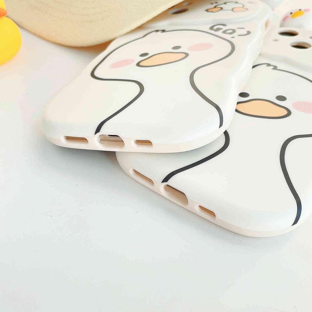 Ốp Điện Thoại In Hình Vịt Hoạt Hình Dễ Thương Cho IPhone14Pro Max 11 Pro Max XR XS X 12 13Pro