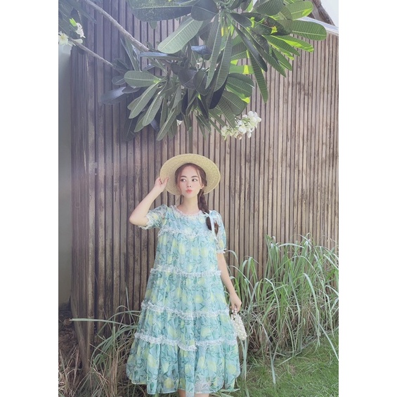 Váy Babydoll phối ren