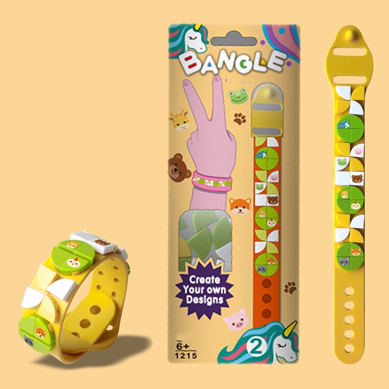 Vòng Đeo Tay Silicon Hoạt Hình Diy Dành Cho Bé
