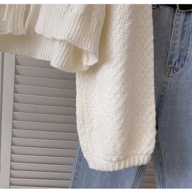 Áo Khoác From Croptop Tay Bồng Hoa Nổi Thắt Nơ Xinh Xắn