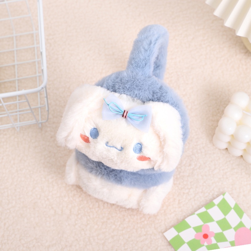 Sanrio Bông Tai Giữ Ấm Chống Đóng Băng Hình Kuromi Dễ Thương Cho Bé bịt tai gấu dâu bông tai kuromi bịt tai giữ ấm chụp tai cho bé