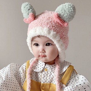 Mũ len lông cừu trái cây cho bé 6-36 Tháng Mẫu
