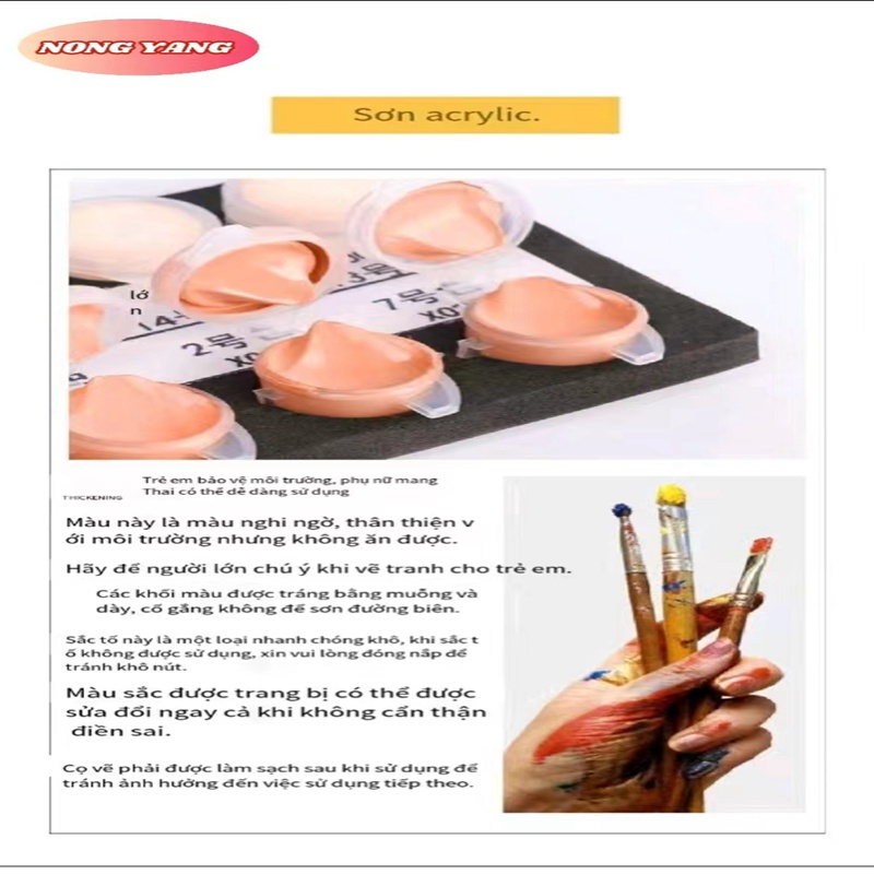 Nong Yang 30×40cmTranh tô màu, Tranh sơn dầu số hóa tự tô Madoca-tranh tô màu theo số-tranh tô màu số hoá-bức tranh kỹ thuật số hoa