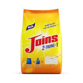 Bột giặt Joins 2 trong 1 túi 2,7kg-3kg tùy theo đợt hàng