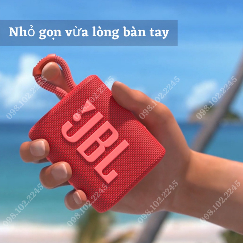 Loa bluetooth mini, JBL Go 3 Fullbox new 100% + Bảo hành 6 tháng
