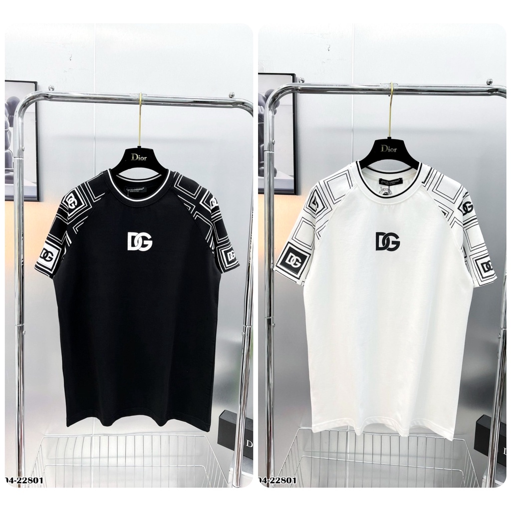 Áo Phông DG Nam In Hình Cao Cấp - Áo Thun DG Nam Họa Tiết Cánh Tay Cực Nét