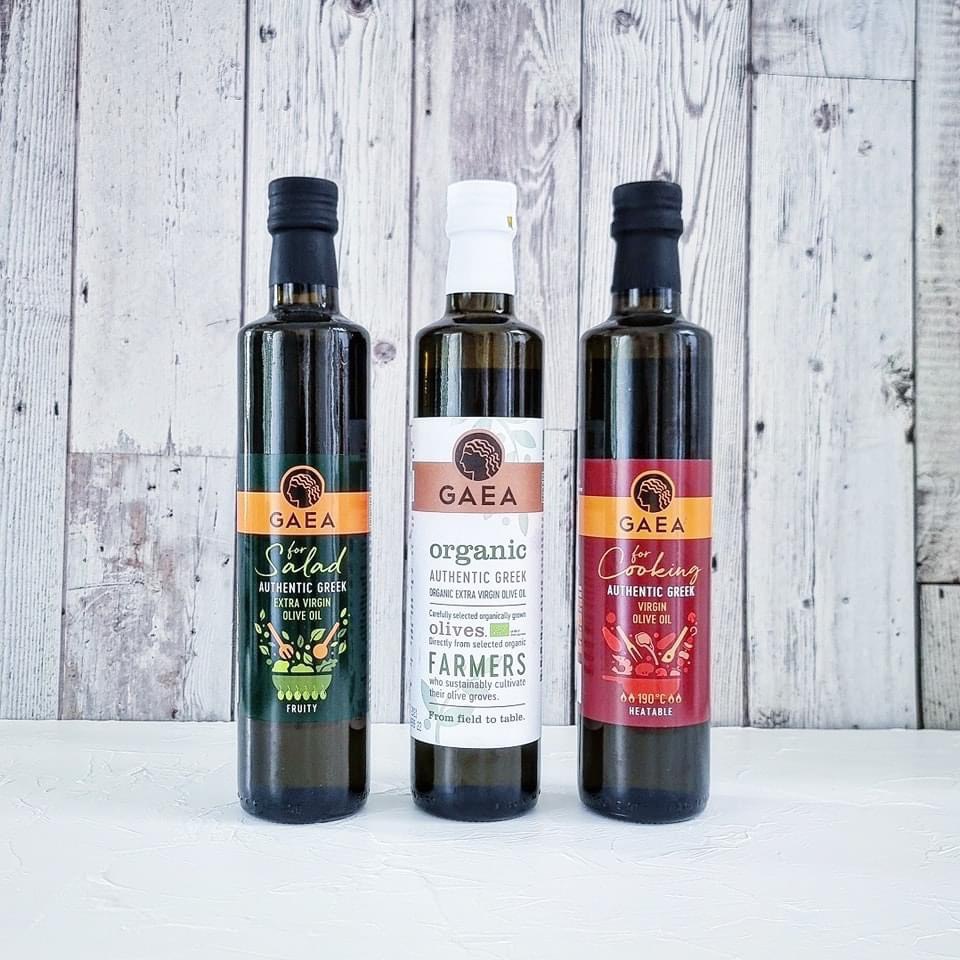 Dầu ô liu nguyên chất dành cho nấu ăn  nhãn hiệu Gaea 500ml