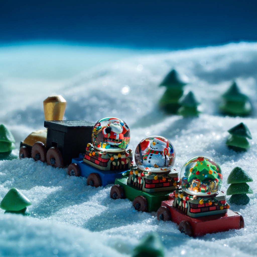 Keycap Artisan bàn phím cơ Dwarf Factory Artisanta Christmas - Hàng chính hãng