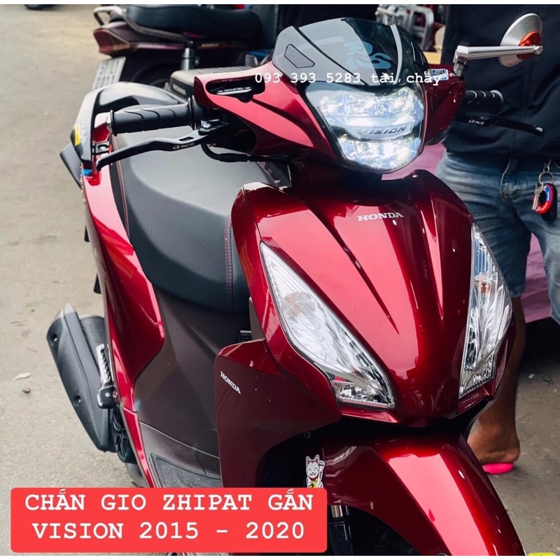 CHẮN GIÓ ZHIPAT XÁM XANH CHÍNH HÃNG GẮN VISION / LEAD