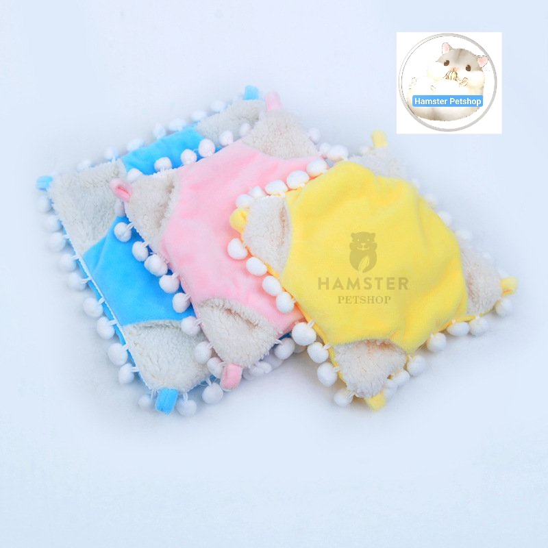 Võng treo 2 tầng 15x15cm cho Sóc Bay Úc, Sóc Bông, Sóc Đất...