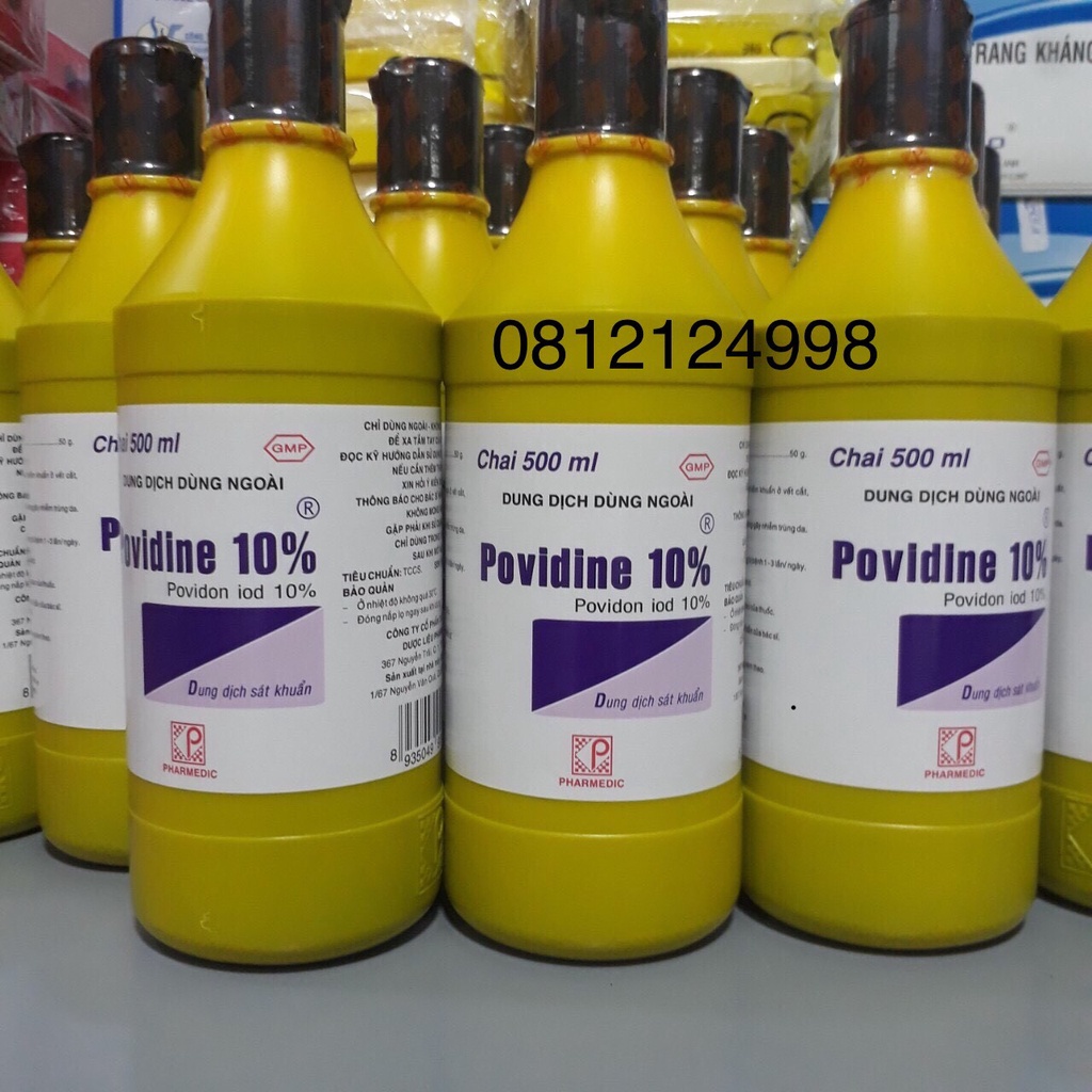 Thuốc sát trùng Povidine 500ml