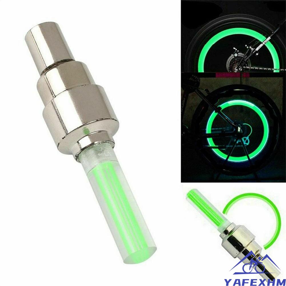 1 Đèn LED Neon Gắn Van Bánh Xe Đạp, Xe Máy, Xe Hơi