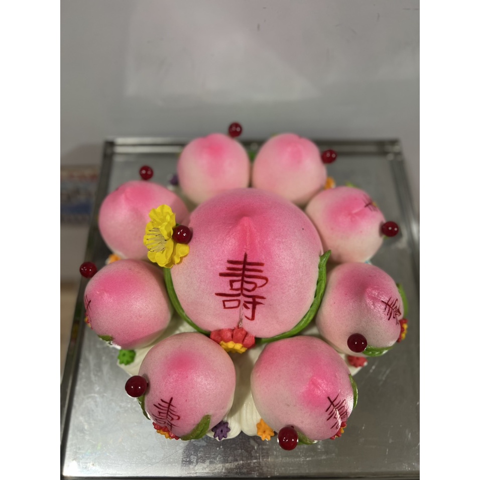 Bánh bao đào tiên - set nặng 1 kg