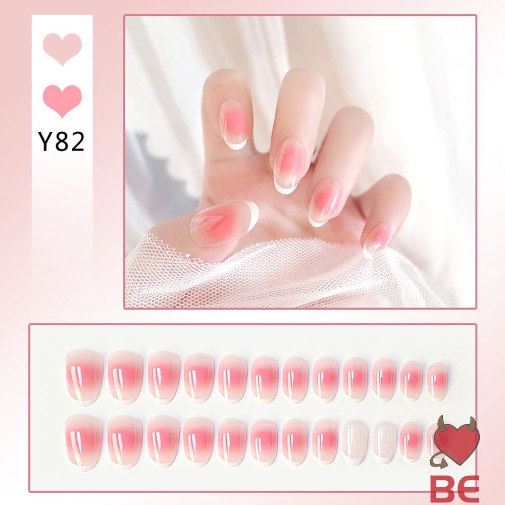 Set 24 móng tay giả YADORNOS tái sử dụng được dùng hàng ngày