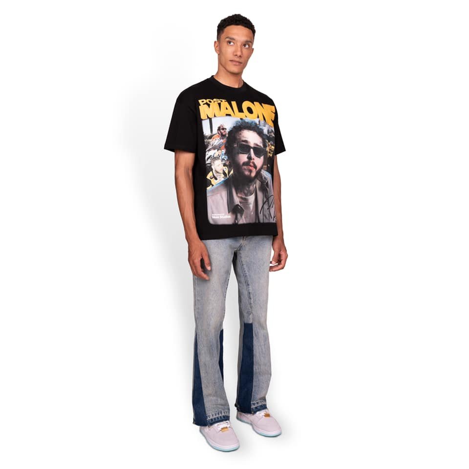 Áo thun unisex MALONE basic TEE phom rộng tay lỡ dành cho nam nữ - DUNNY