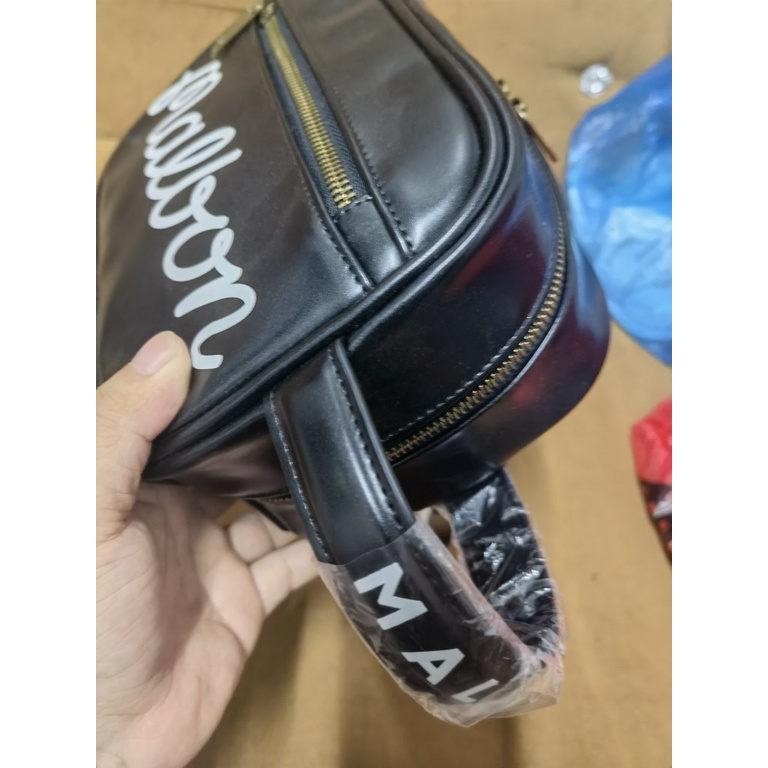 Túi Golf cầm tay da bóng cao cấp Malbon Hàn Quốc 2023