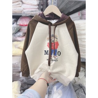 Áo nỉ lông cho bé gái
