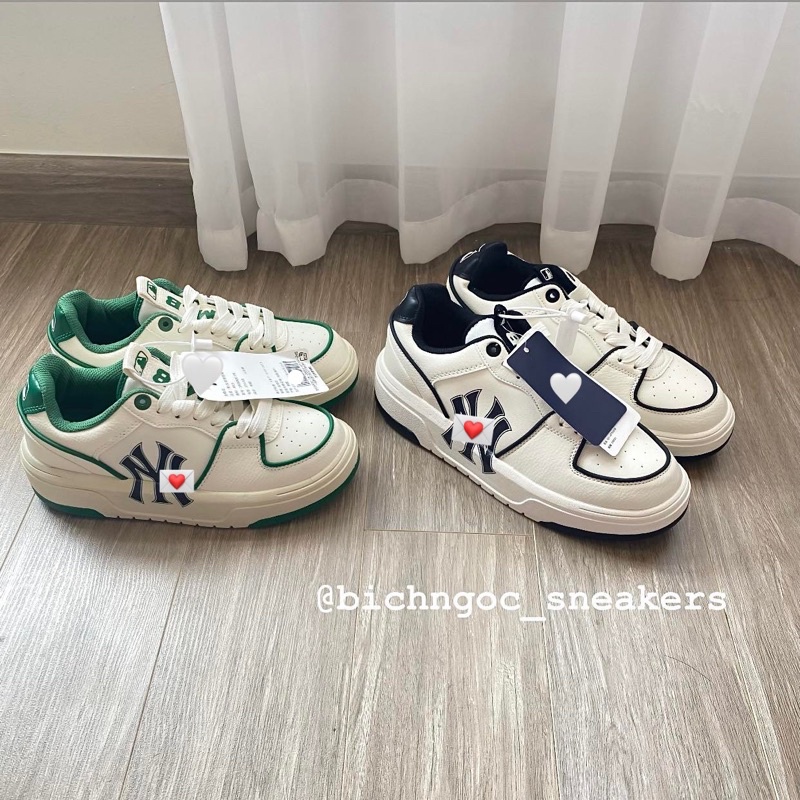 Giày thể thao sneaker nam nữ M.Lb Chunk.y màu xanh lá